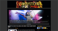 Desktop Screenshot of picksysticks.com